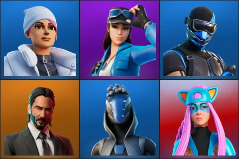 Blizzard Bomber, Cloud Striker, Fixer, John Wick, Sultura, Alli