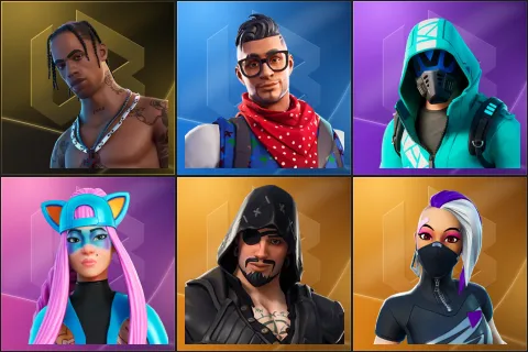 Travis Scott, Prodigy, Surf Strider, Alli, Blackheart, Catalyst