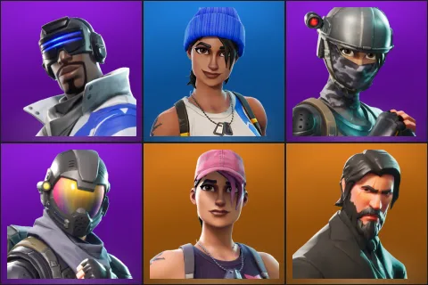 Blue Striker, Blue Team Leader, Elite Agent, Rogue Agent, Rose Team Leader, The Reaper