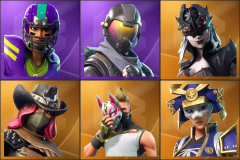 Blitz, Rogue Agent, Arachne, Calamity, Drift, Hime