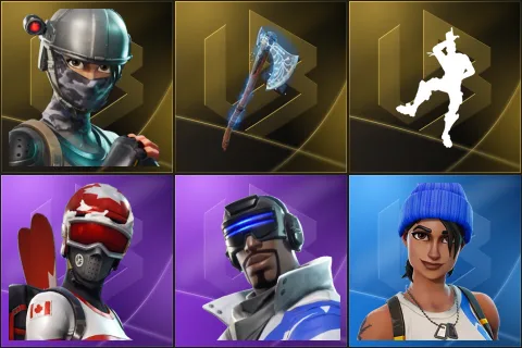 Elite Agent, Leviathan Axe, Take The L, Mogul Master (CAN), Blue Striker, Blue Team Leader