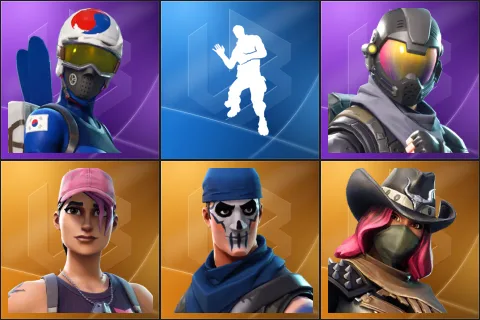 Mogul Master (KOR), Laugh It Up, Rogue Agent, Rose Team Leader, Warpaint, Calamity