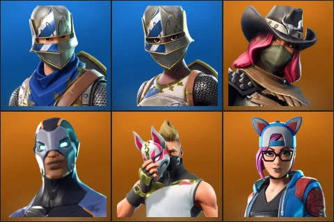 Blue Squire, Royale Knight, Calamity, Carbide, Drift, Lynx