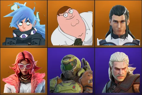 Nezumi, Peter Griffin, The Ageless, Valeria, Doom Slayer, Geralt of Rivia