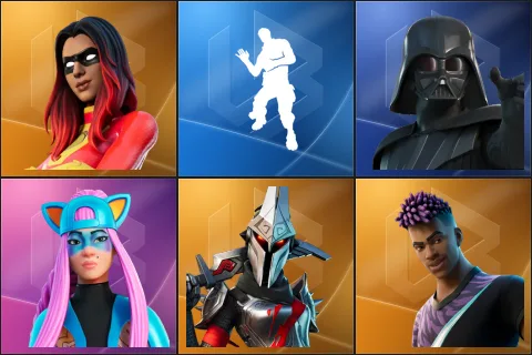 Joltara, Laugh It Up, Darth Vader, Alli, Eternal Knight, Fade