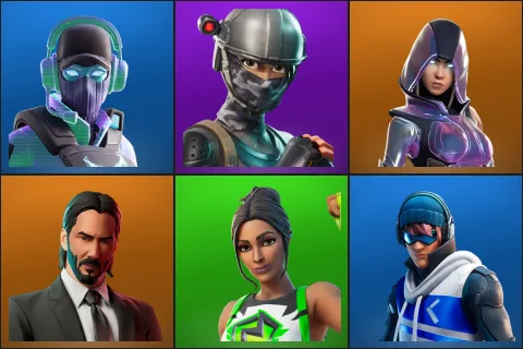 Breakpoint, Elite Agent, Glow, John Wick, Major Glory, Point Patroller