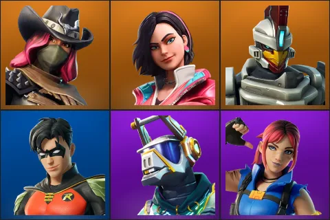 Calamity, Rox, Sentinel, Robin, DJ Yonder, Explorer Emilie