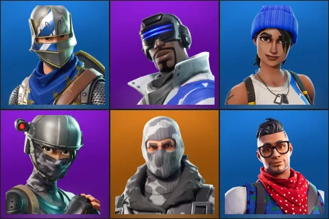 Blue Squire, Blue Striker, Blue Team Leader, Elite Agent, Havoc, Prodigy