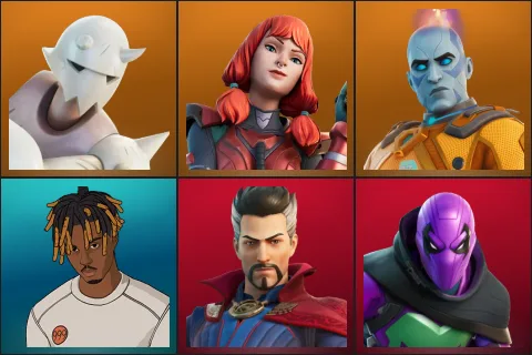 Snap, The Imagined, The Origin, Slayer Juice WRLD, Doctor Strange, Prowler