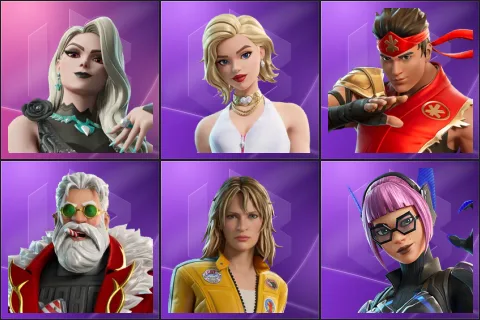 Carletta, Cat Holloway, FIRE Master Kai, Lt. Winter, The Bride, Void Walker Lynx