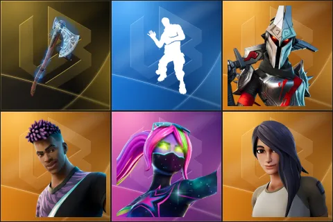Leviathan Axe, Laugh It Up, Eternal Knight, Fade, Galaxia, Gear Specialist Maya