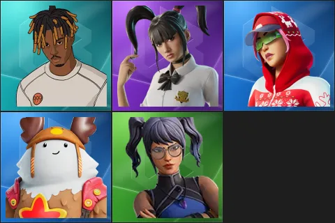 Slayer Juice WRLD, Yuki Yubari, Arctic Adeline, Sled Ready Guff, Crystal