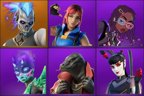 Renzo the Destroyer, Explorer Emilie, Imani, Mystica, Thunder, Tsuki 2.0