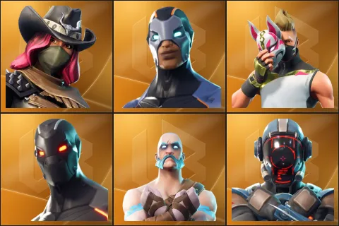 Calamity, Carbide, Drift, Omega, Ragnarok, The Visitor