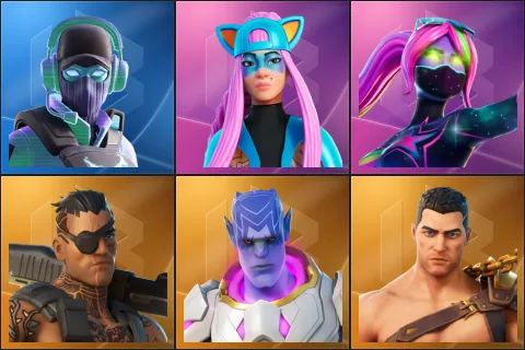 Breakpoint, Alli, Galaxia, Joey, Kymera, Menace