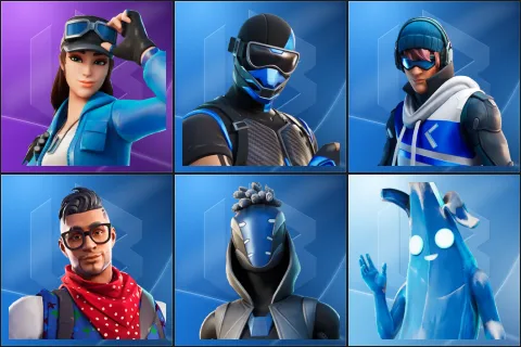 Cloud Striker, Fixer, Point Patroller, Prodigy, Sultura, Polar Peely