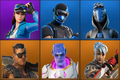 Cloud Striker, Fixer, Sultura, Joey, Kymera, Ronin