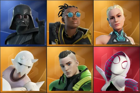 Darth Vader, Malik, Paradigm (Reality-659), Snap, Twyn, Spider-Gwen
