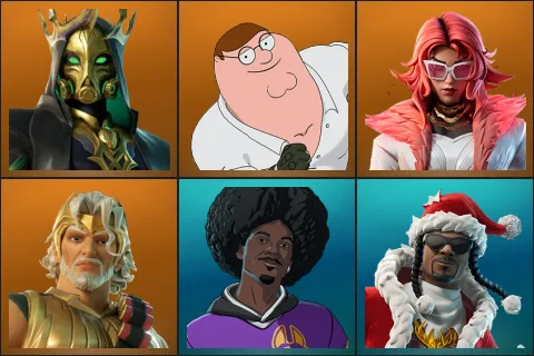 Hades, Peter Griffin, Valeria, Zeus, LBC '93 Dogg, Santa Dogg