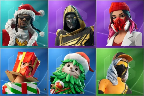 Santa Dogg, Blitz Knight, Yulejacket, Holiday Boxy, Winterfest Bushranger, Runway Racer