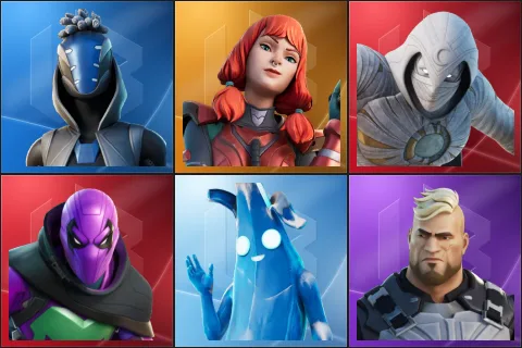 Sultura, The Imagined, Moon Knight, Prowler, Polar Peely, Gunnar