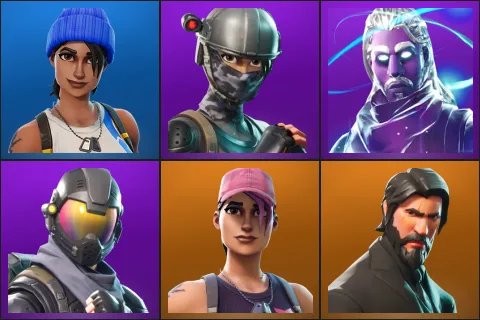 Blue Team Leader, Elite Agent, Galaxy, Rogue Agent, Rose Team Leader, The Reaper
