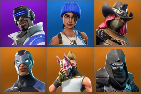 Blue Striker, Blue Team Leader, Calamity, Carbide, Drift, Enforcer