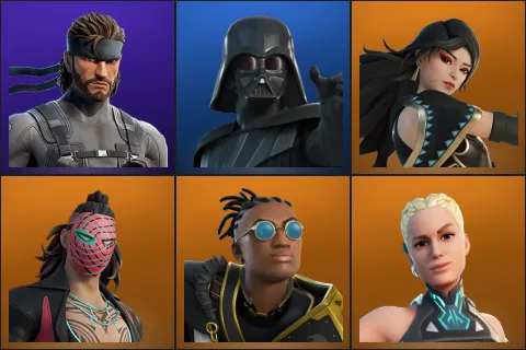 Solid Snake, Darth Vader, Era, Kado Thorne, Malik, Paradigm (Reality-659)