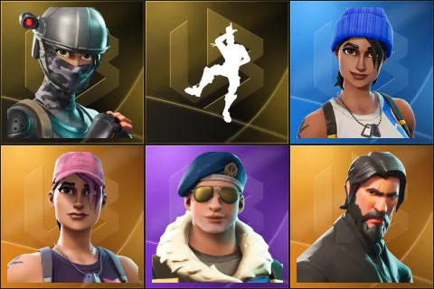 Elite Agent, Take The L, Blue Team Leader, Rose Team Leader, Royale Bomber, The Reaper