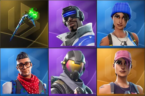 Merry Mint Axe, Blue Striker, Blue Team Leader, Prodigy, Rogue Agent, Rose Team Leader