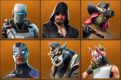A.I.M., Blackheart, Calamity, Carbide, Dire, Drift