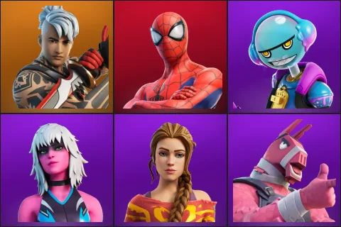 Ronin, Spider-Man, Gumbo, Harlowe, Haven, Lt. John Llama