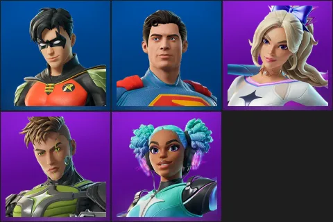 Robin, Superman, Haylee Skye, Killswitch, Synthwave