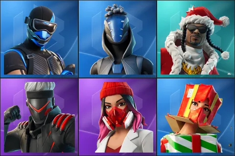 Fixer, Sultura, Santa Dogg, Shinji, Yulejacket, Holiday Boxy