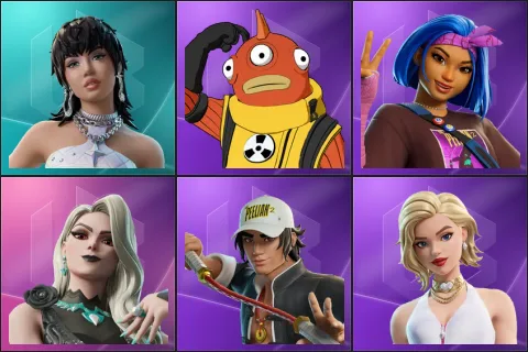 Rockstar LISA, Blinky Fishstick, Carina, Carletta, Carter Wu, Cat Holloway