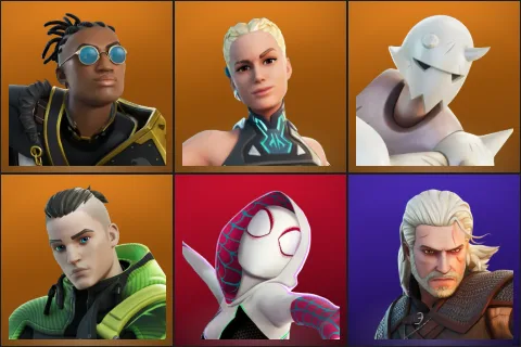 Malik, Paradigm (Reality-659), Snap, Twyn, Spider-Gwen, Geralt of Rivia