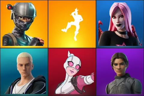 Elite Agent, Take The L, Haze, Slim Shady, Gwenpool, Chani