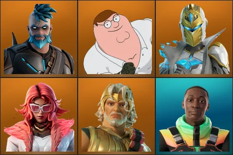 Omegarok, Peter Griffin, Spectra Knight, Valeria, Zeus, Khaby Lame