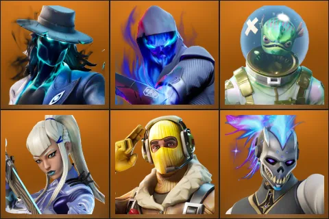 Deadeye, Fusion, Leviathan, Mizuki, Raptor, Renzo the Destroyer