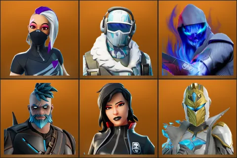 Catalyst, Frostbite, Fusion, Omegarok, Sorana, Spectra Knight