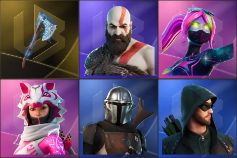 Leviathan Axe, Kratos, Galaxia, Vi, Mandalorian, Green Arrow