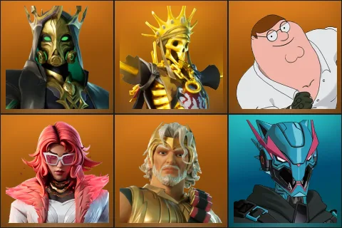 Hades, Oro, Peter Griffin, Valeria, Zeus, MrBeast6000