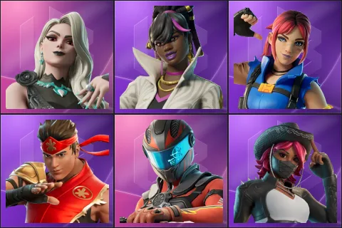 Carletta, Danica, Explorer Emilie, FIRE Master Kai, Maxx Speed, Omen Hunter Calamity