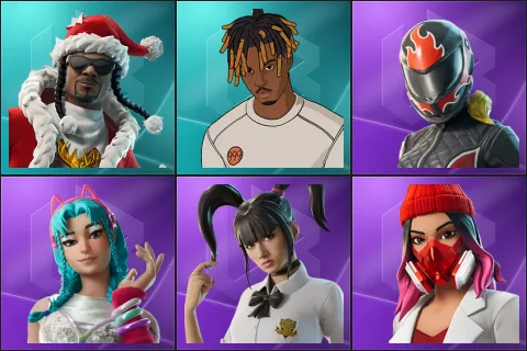 Santa Dogg, Slayer Juice WRLD, Burnoff, Katalina, Yuki Yubari, Yulejacket