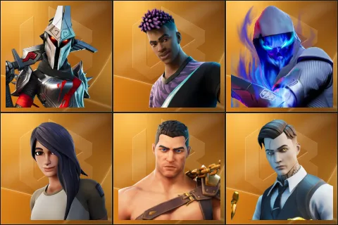 Eternal Knight, Fade, Fusion, Gear Specialist Maya, Menace, Midas