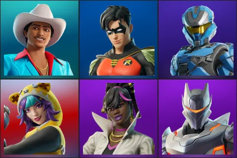 Die With A Smile Bruno, Robin, UNSC Spartan, Bernie, Danica, O.M.E.G.A. Suit Alpha