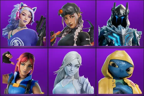 Dasha, Elite Jules, Exalted Ice King, Explorer Emilie, Lady Windfrost, Squibbly