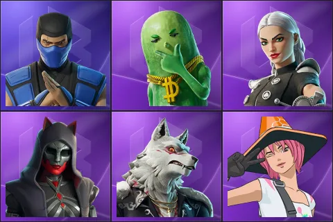 Sub-Zero (MK3), Big Dill, Cassidy Quinn, Felina, Fletcher Kane, Joss