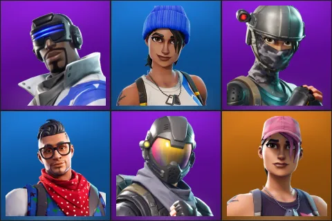 Blue Striker, Blue Team Leader, Elite Agent, Prodigy, Rogue Agent, Rose Team Leader
