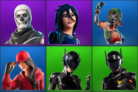 Skull Trooper, Astra, Dynamo, Ruby, B.R.U.T.E. Gunner, B.R.U.T.E. Navigator